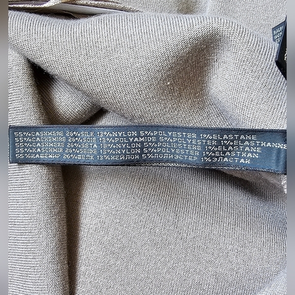 Ralph Lauren Black Label Cashmere Blend Tan Pencil Skirt - Picture 5 of 7